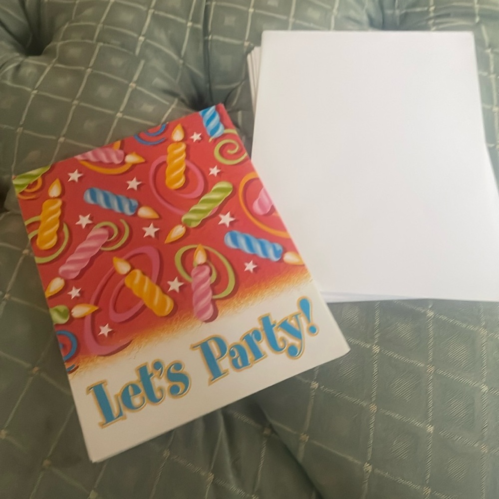 6 party invites